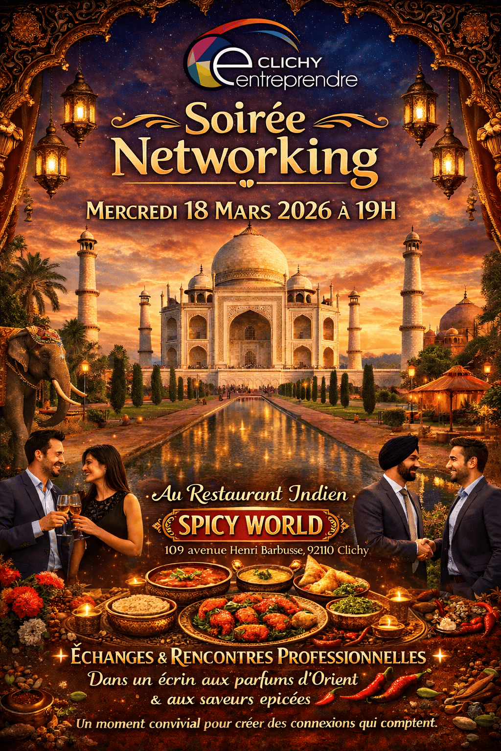 Soirée Networking - Escale en Inde !