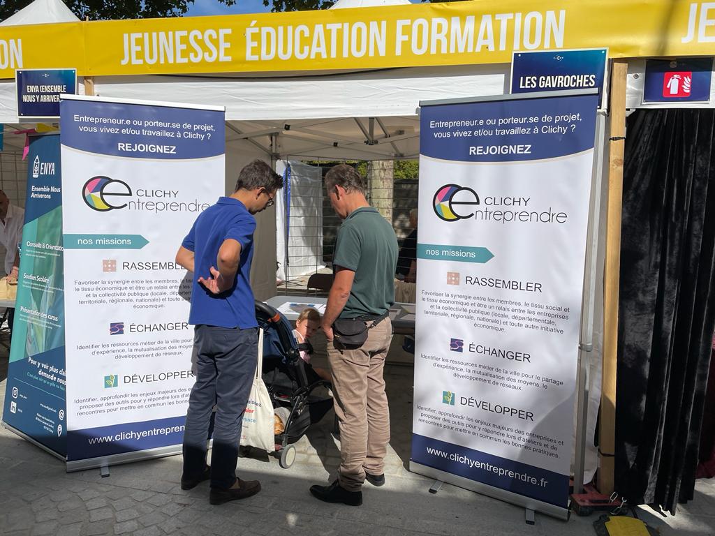 Clichy Entreprendre au Forum des Associations
